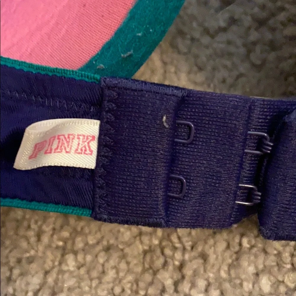 Victoria’s Secret PINK 34D bra purple teal women’s